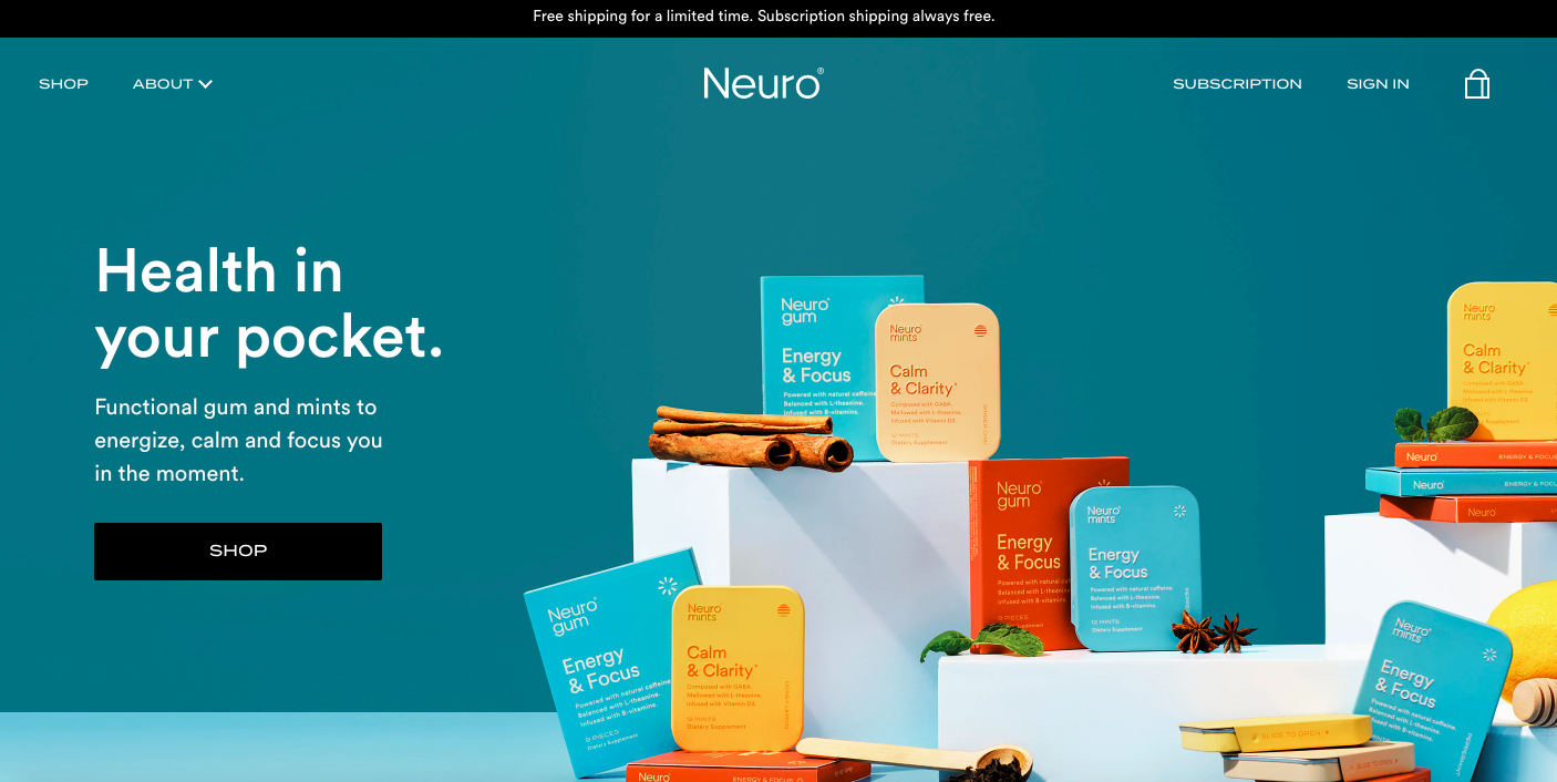 ECOMMERCE WEBSITE HOMEPAGE DESIGN Get neuro ECOMMERCE WEBSITE HOMEPAGE DESIGN Get neuro